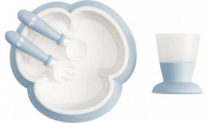BabyBjorn    Baby Feeding Set Powder Blue (7317680781673)  - babypremium.com.ua