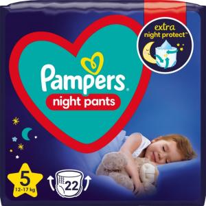 Pampers ϳ-  Night Pants 5 (12-17 ) 22  (8006540234730)  - babypremium.com.ua